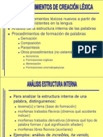 2-Procedimientos de Creación Léxica