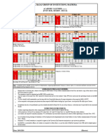 Academic Calendar Even Sem 2023 24