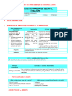 3° Ses. Lunes 14 Comu Clases de Oraciones