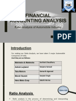 Financial Accounting Analysis