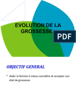 Evolution de La Grossesse