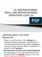 Managing and Maintainingsmallmedium Business Operations