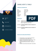 Fanlo - Daniel Resume