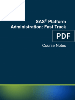 SAS Platform Administration - Fast Track