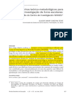 OK TEIVE, G. M. G.. Caminhos Teórico-Metodológicos para A Investigação de Livros Escolares - Contribuição Do Centro de Investigación MANES. 2015