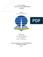 Tugas Tutorial 1 - Tugas Akhir Program 2023.2