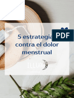 5 Estrategias Contra El Dolor Menstrual. Ebook Gratuito.