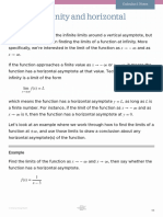 Limits at Infinity and Horizontal Asymptotes