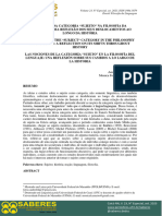 As Noções Da Categoria Sujeito Na Filosofia Da Linguagem Uma Reflexão Dos Seus Deslocamentos Ao Longo Da História