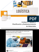 UPC EPE LOGISTICA Unidad 2 Sesion 3 PMP y MRP y Modelos de Inventario I