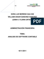 Informe de Software Contable