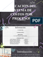 Ejercicio Sistema de Costos Por Procesos-Equipo 2