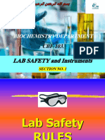 Lab Safety and Instruments Sec. 1