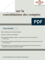 Rapport Sur La Consolidation Des Comptes