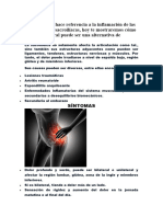 La Sacroileitis Hace Referencia A La Inflamación D