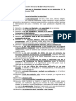 Declaración Universal de Derechos Humanos 