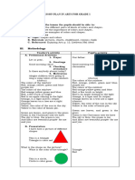 Detailed Lesson Plan in Arts For Grade 1