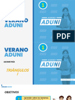 Verano Aduni - Geometría - Semana 1