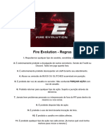 Regras - Fire Evolution