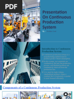 Introduction To Continuous Production System Neww