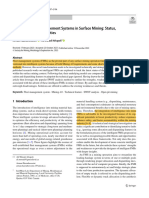 Intelligent Fleet Management Systems in Surface Mining: Status, Threats, and Opportunities