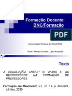 3) Aula - Formação Docente