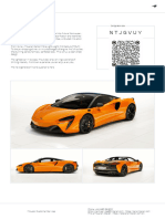 McLaren Artura Order NTJGVUY Summary 2024-01-23