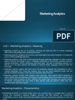 Marketing Analytics