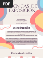 Técnicas de Exposición