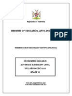 NSSCAS Geography Syllabus Approved May 2020