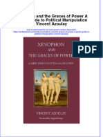 PDF Xenophon and The Graces of Power A Greek Guide To Political Manipulation Vincent Azoulay Ebook Full Chapter