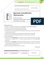 Rozwiązania Zadań - Matematyka, Arkusz 4 (Wydawnictwo Greg)