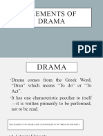 Lecture No. 5 Elements of Drama