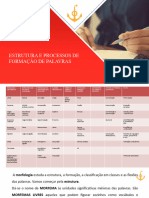 Estrutura e Processos de Formação Das Palavras 28.09.2021