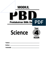 Module PBD Science Year 4