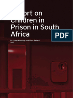 Report On Children in Prison in South Africa