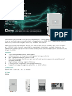 Landport Energy 240200 DEYE SUN30 50kW HV A4 Datasheet en