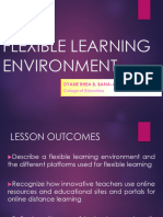 Module 5. Flexible Learning Environment REVISED 1