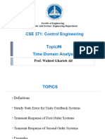 Topic#6 Time Domain Analysis