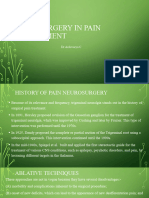 Neurosurgical Treatment of Pain - Aishu