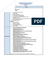 Updated Grade VII Final Term Syllabus 2023-24