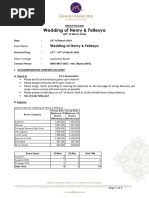 Group Resume For Wedding of Henry & Fellesya On 23 March 2024