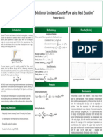 Analytical Solution of Unsteady Couette Flow Using Heat Equation - Poster NO - 5