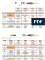 Horário de Aula 29-04 À 03-05-1