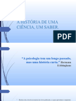 História Da Psicologia - Apresentação.