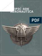 EPIC 40K AERONAUTICA - ENTIRE RULES & PROFILES - Version 1.2