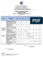 TOS STATS 11 3rd QUARTER