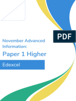 Third Space Learning - Nov 2022 Higher Paper 1 - Edexcel