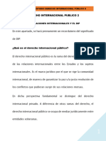 Derecho Internacional Publico 2: Las Relaciones Internacionales Y El Dip