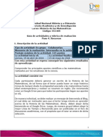 Formato Guia de Actividades y Rúbrica de Evaluación - Paso 4. Recursos